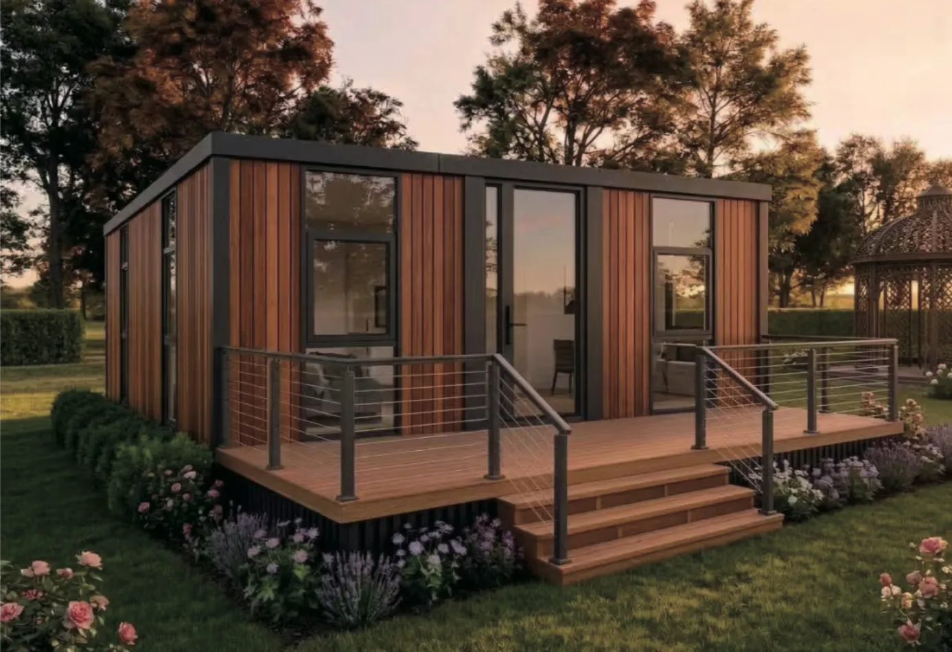 Modelo P30 DC HOME casa expandible de 57 m²