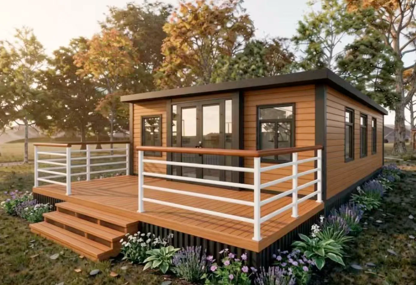 Modelo P40 DC HOME casa expandible de 75 m²